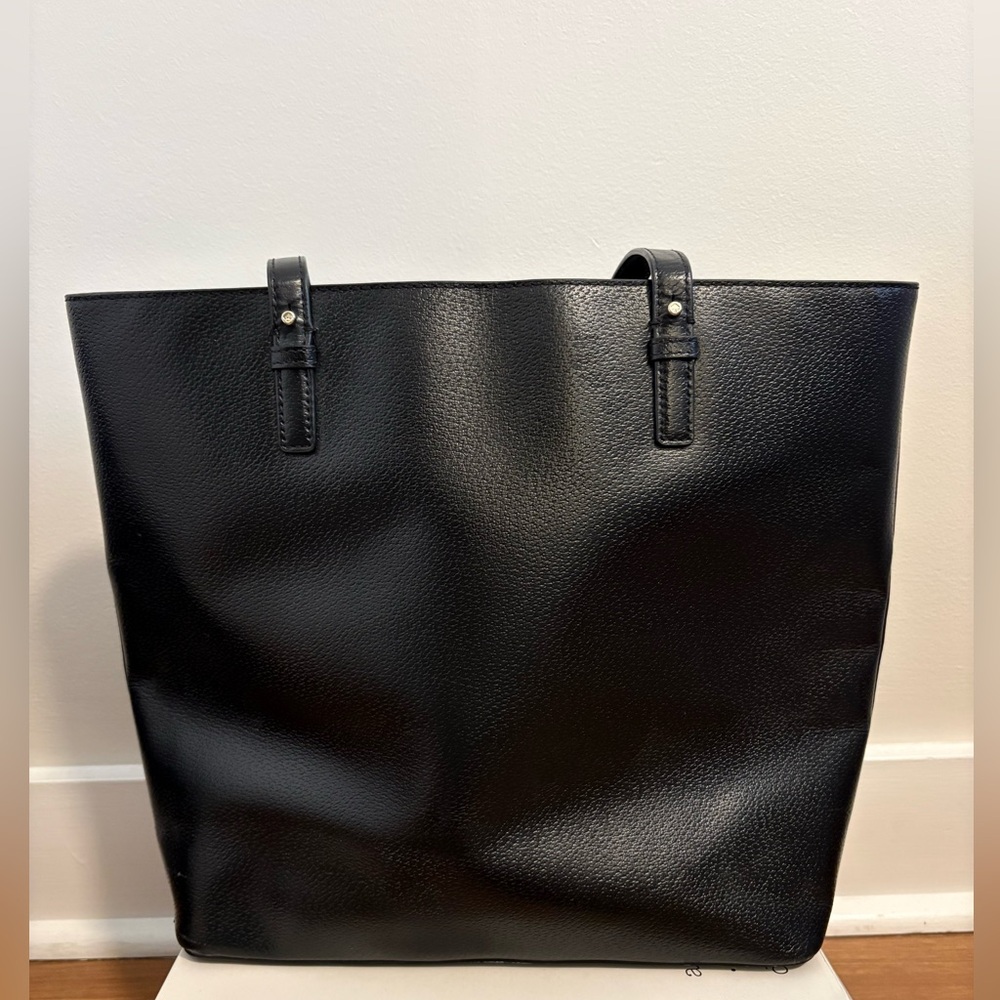 Kate Spade Black Leather Grand Street Sadie Tote, amazing condition - Picture 2 of 5